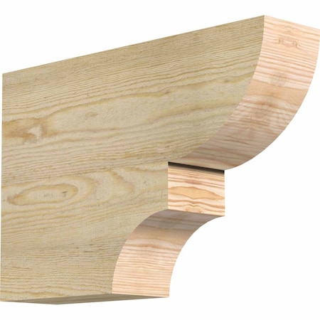 Ekena Millwork Ridgewood Rough Sawn Rafter Tail, Douglas Fir, 4"W x 12"H x 18"L RFT04X12X18RID00RDF